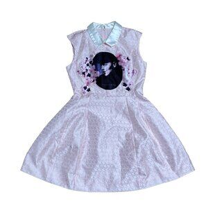 Peacebird Womens Dress Size Small Pink Fit And Flare